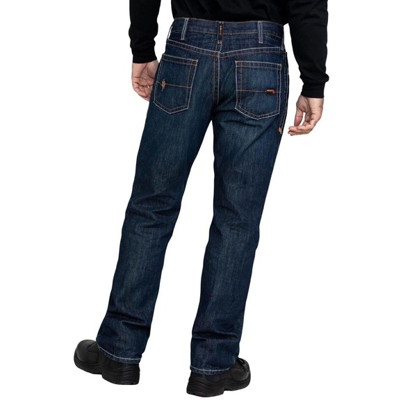 ARIAT FR M4 Jeans Low Rise Boot Cut Flame Resistant Mens 44x30 Fast Shipping - Picture 4 of 12
